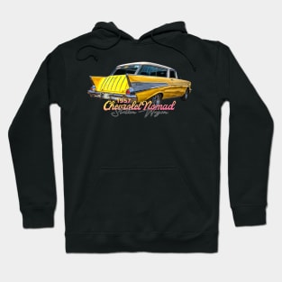 1957 Chevrolet Nomad Station Wagon Hoodie